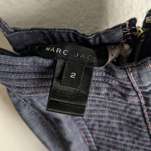 Marc Jacobs Denim Midi Dress - Picture 3 of 6